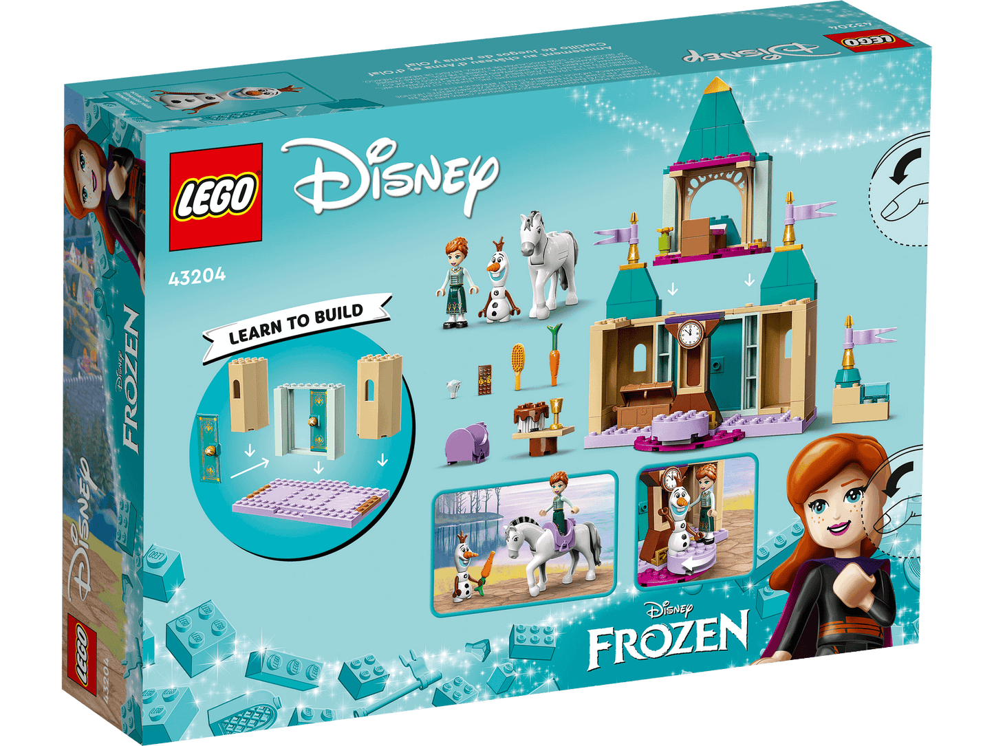 LEGO 43204 Anna and Olaf's Castle Fun - Disney Princess Frozen 4+