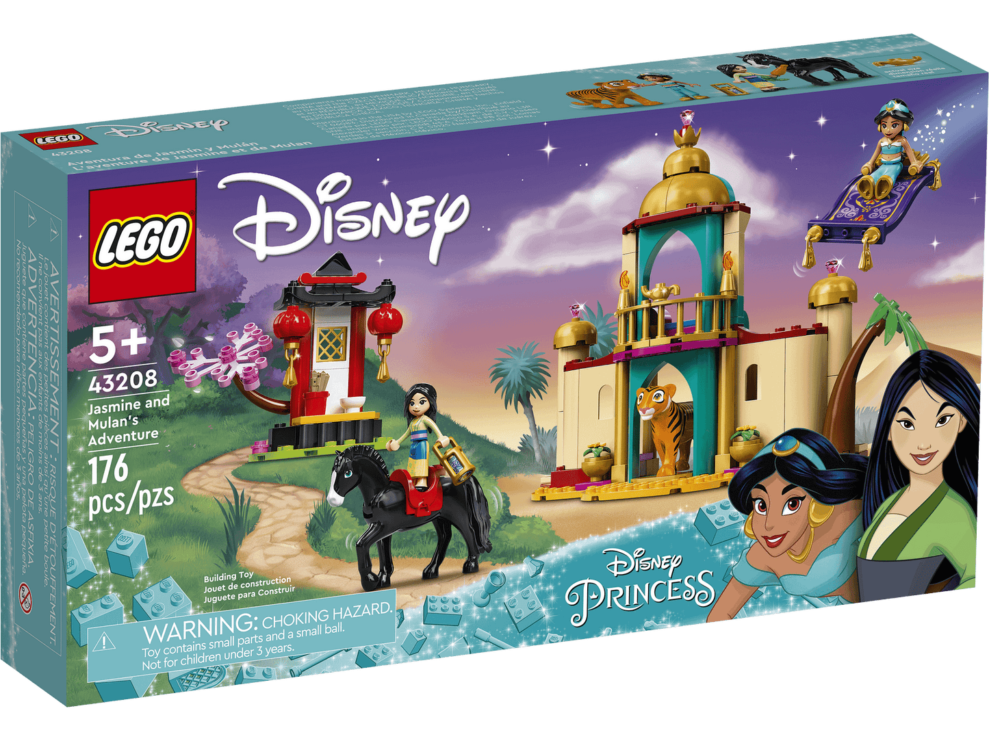 LEGO 43208 Jasmine and Mulan’s Adventure - Disney Princess