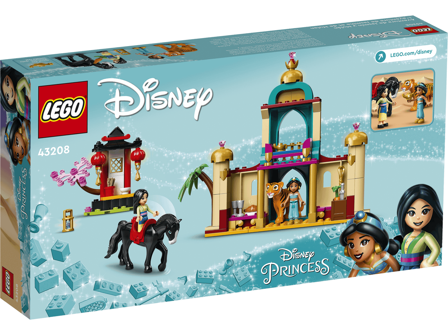 LEGO 43208 Jasmine and Mulan’s Adventure - Disney Princess