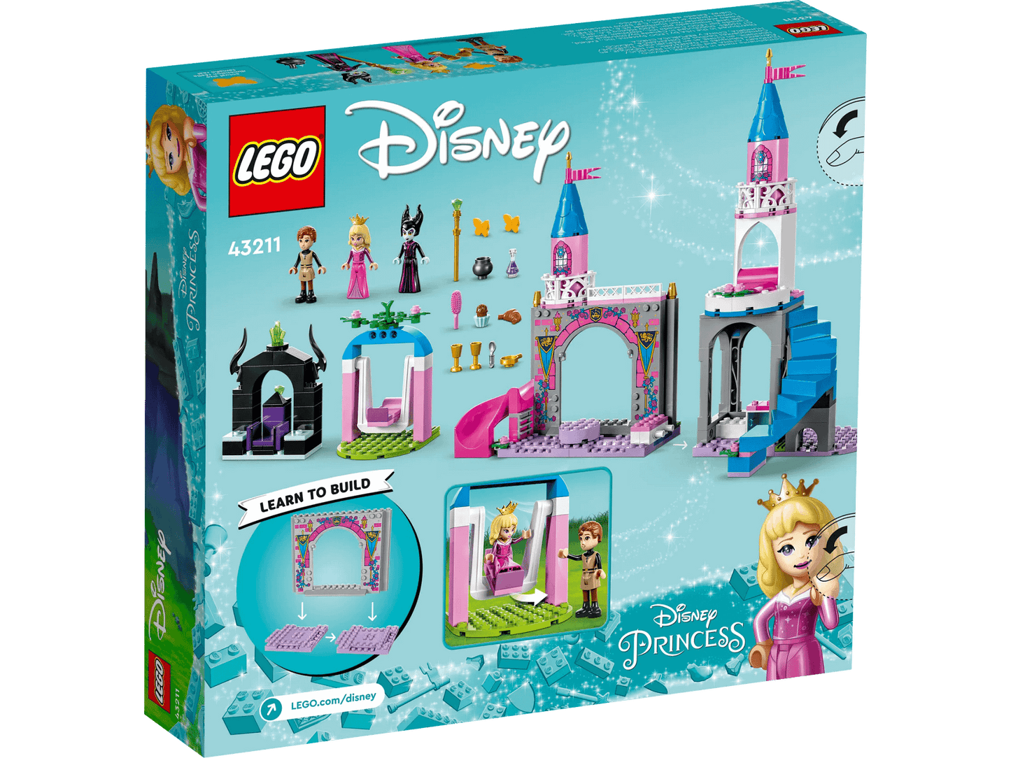 LEGO 43211 Auroras Castle - Disney Princess 4+