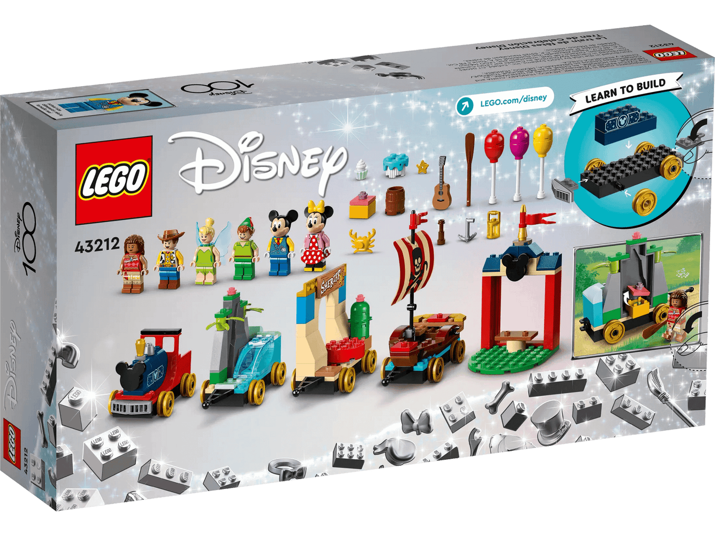 LEGO 43212 Disney Celebration Train - Disney 4+