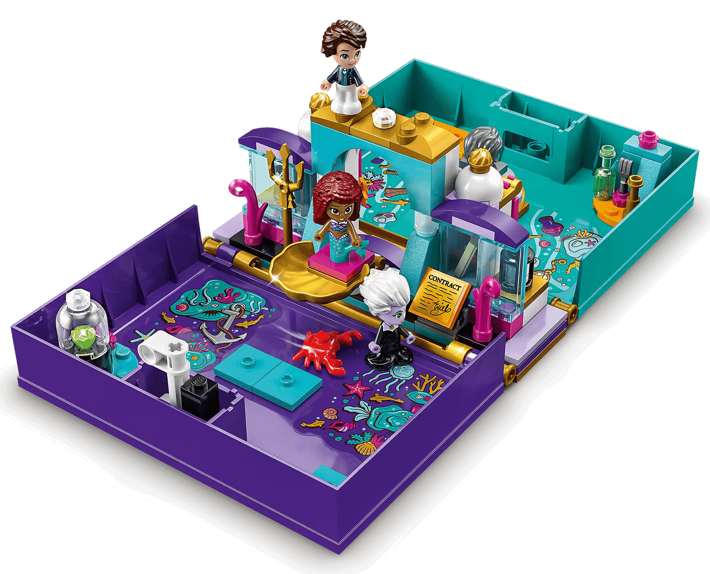 LEGO 43213 The Little Mermaid Story Book - Disney Princess