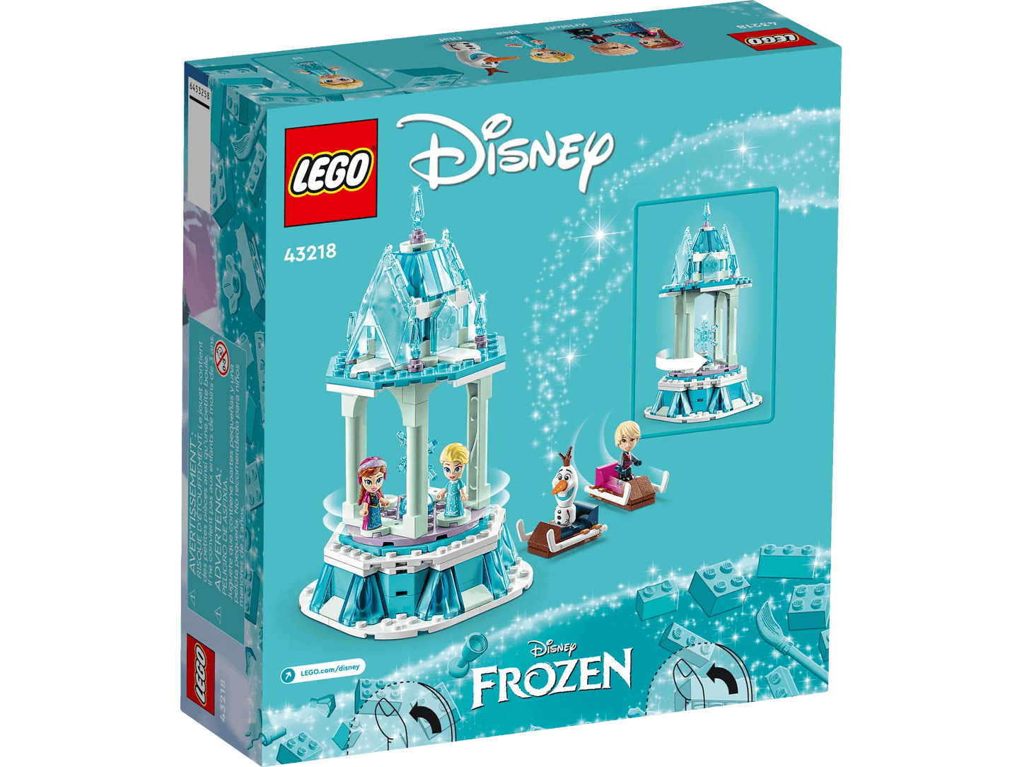 LEGO 43218 Anna and Elsa's Magical Carousel - Disney Princess