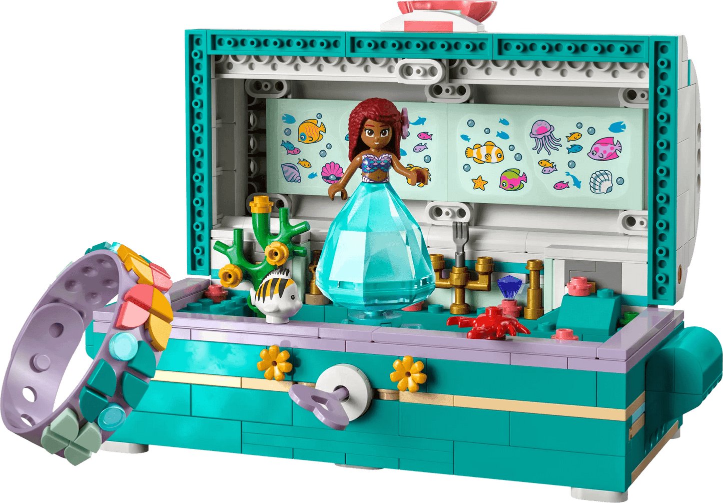 LEGO 43229 Ariel's Treasure Chest - Disney Princess