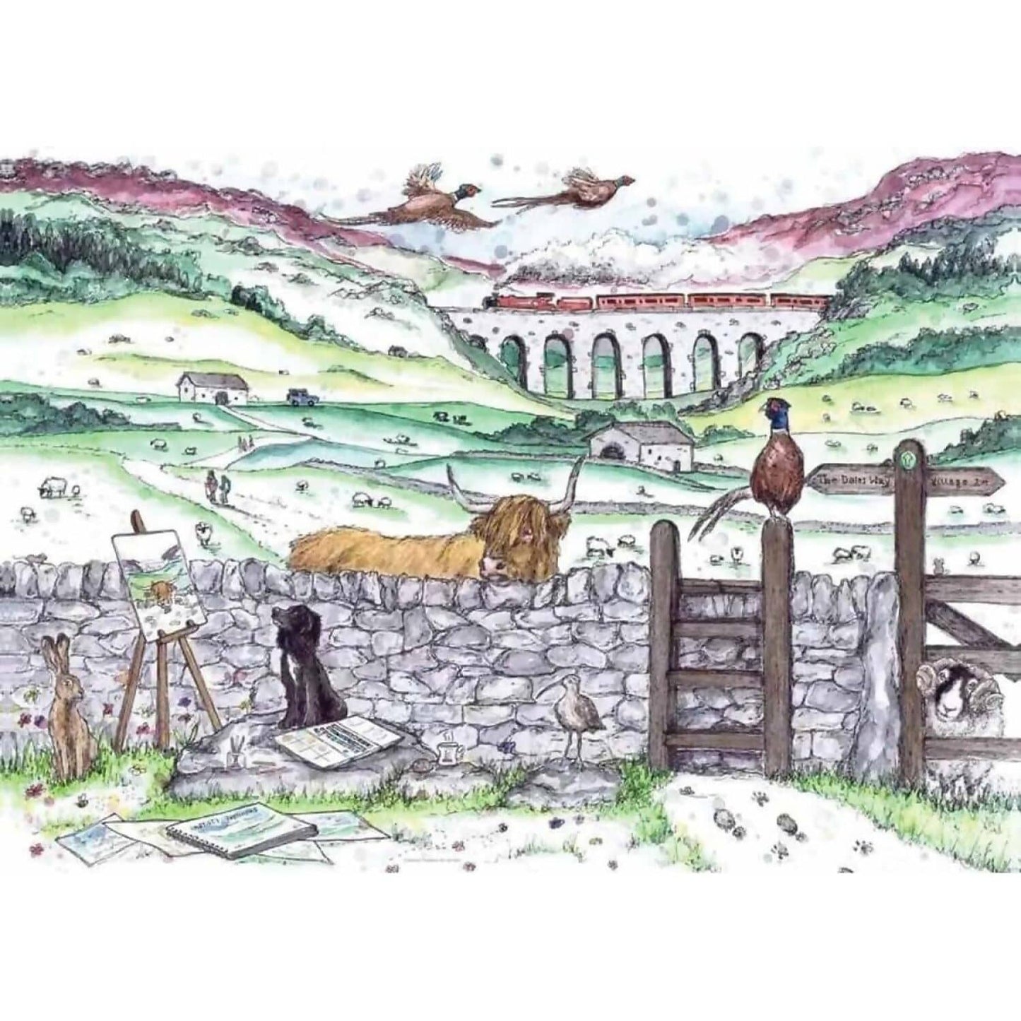 Ravensburger - Yorkshire Dales Jigsaw Puzzle 1000pc