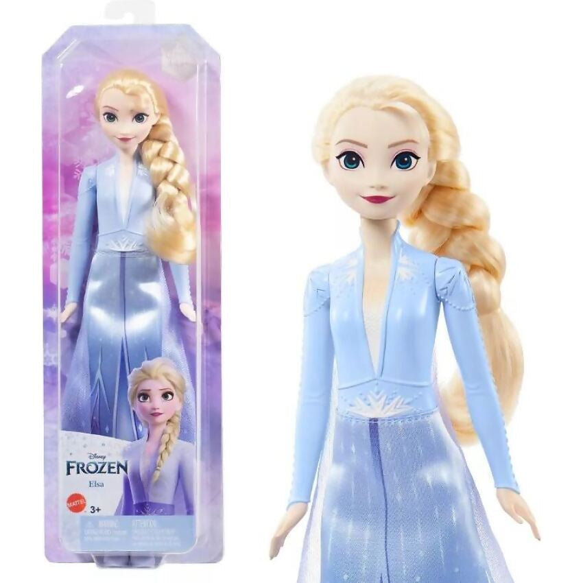 Disney Frozen - Elsa In Light Blue Dress Fashion Doll