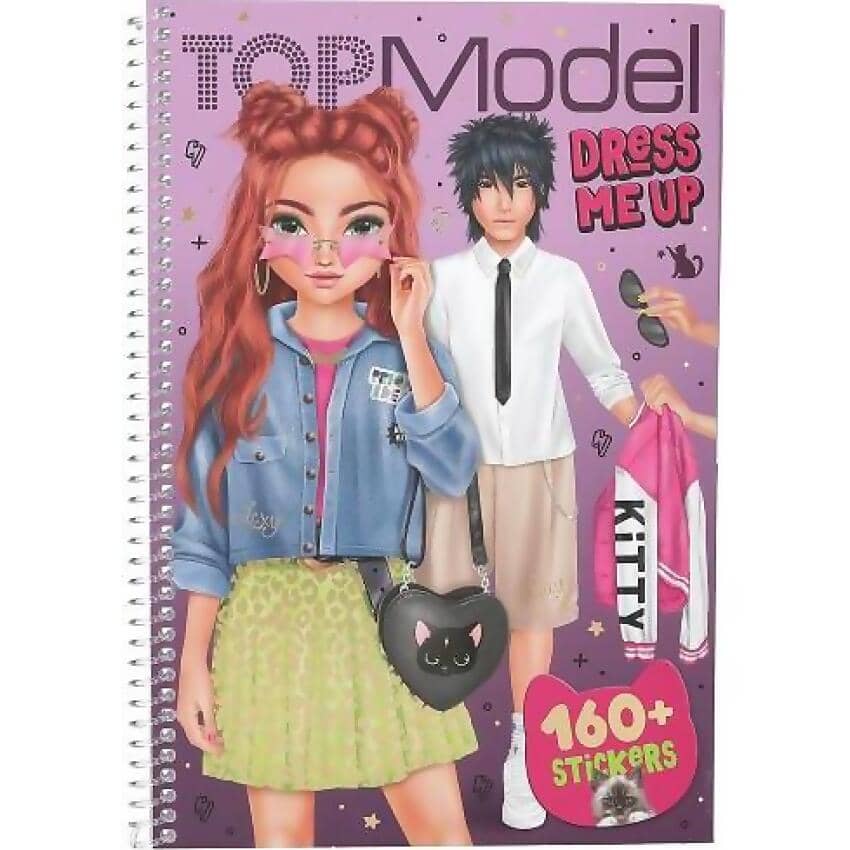 Topmodel - Dress Me Up Big Rebel Kitty Sticker Book