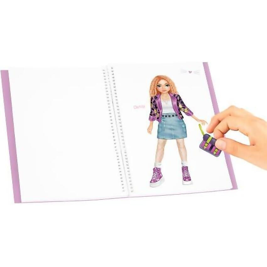 Topmodel - Dress Me Up Big Rebel Kitty Sticker Book