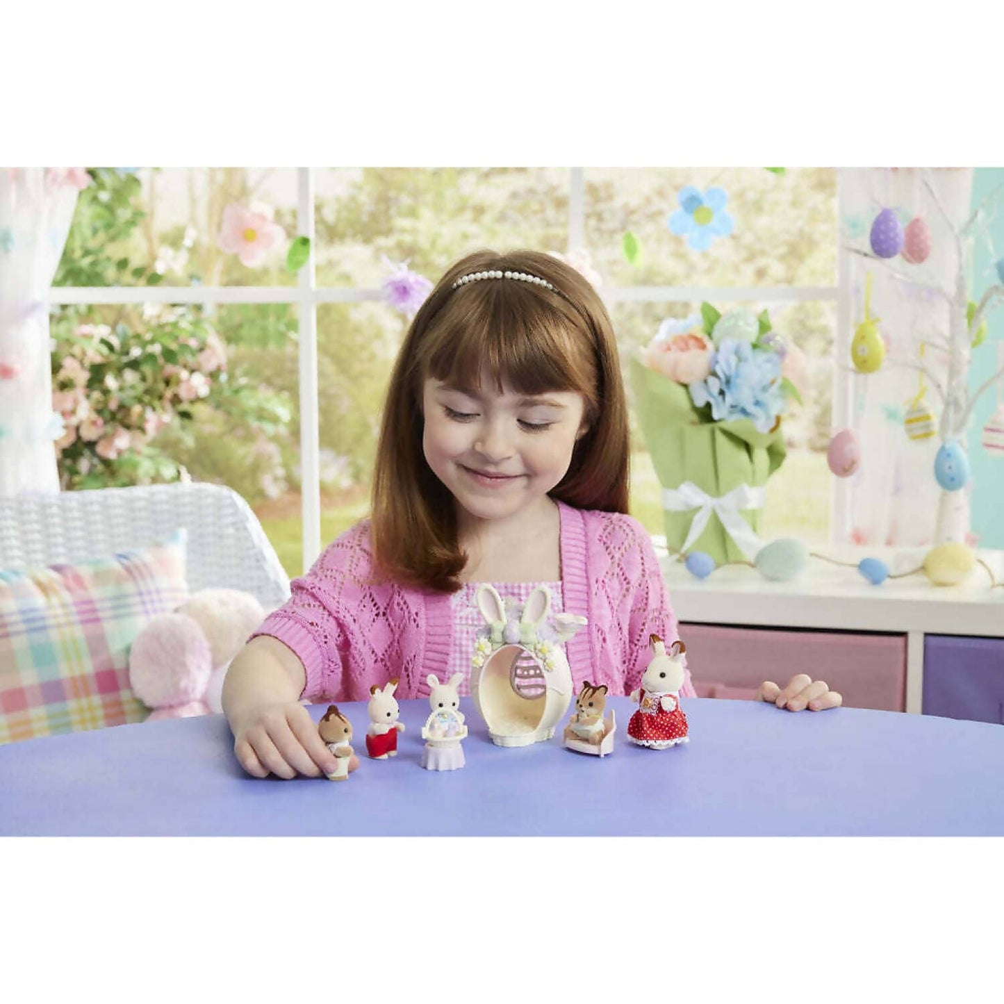 Sylvanian Families - Easter Egg Hutch Set Animal Doll Playset