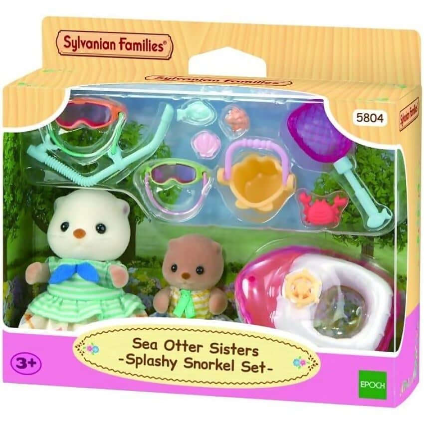 Sylvanian Families - Sea Otter Sisters Splashy Snorkel Set