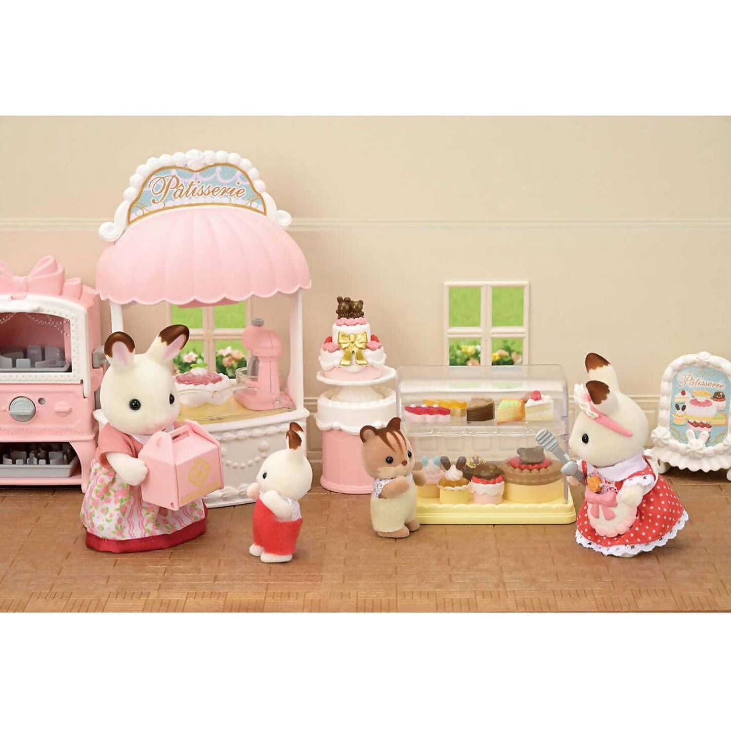 Sylvanian Families - Village Cake Shop Starter Set Animal Doll Playset