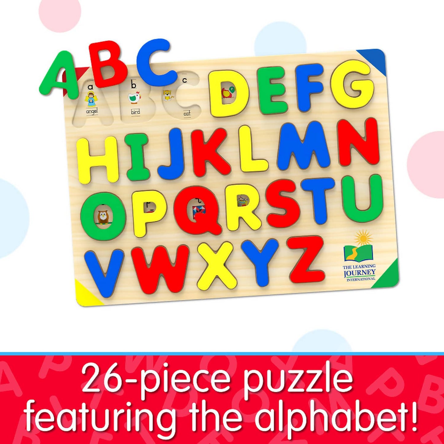 The Learning Journey - Lift & Learn ABC Puzzle