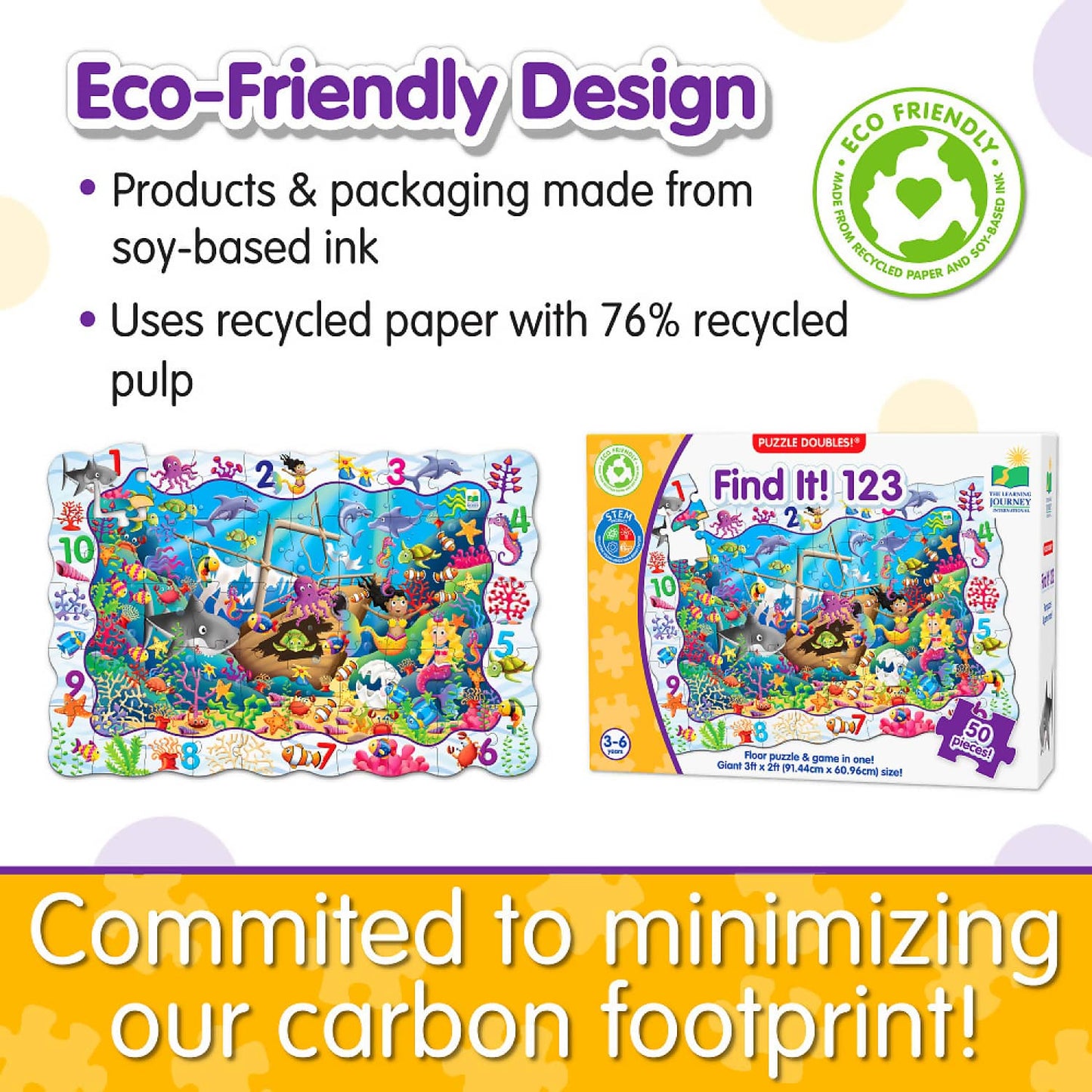 The Learning Journey - Puzzle Doubles! Find It! 123