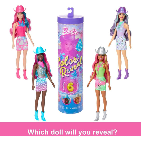 Barbie - Color Reveal Disco Star Series Fashion Doll & Accessories With 6 Surprises - Mattel
