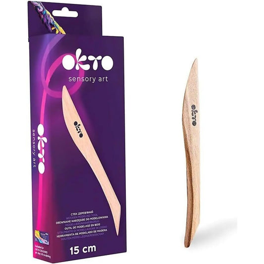OKTO Sensory Art - 15cm Wooden Modeling Tool