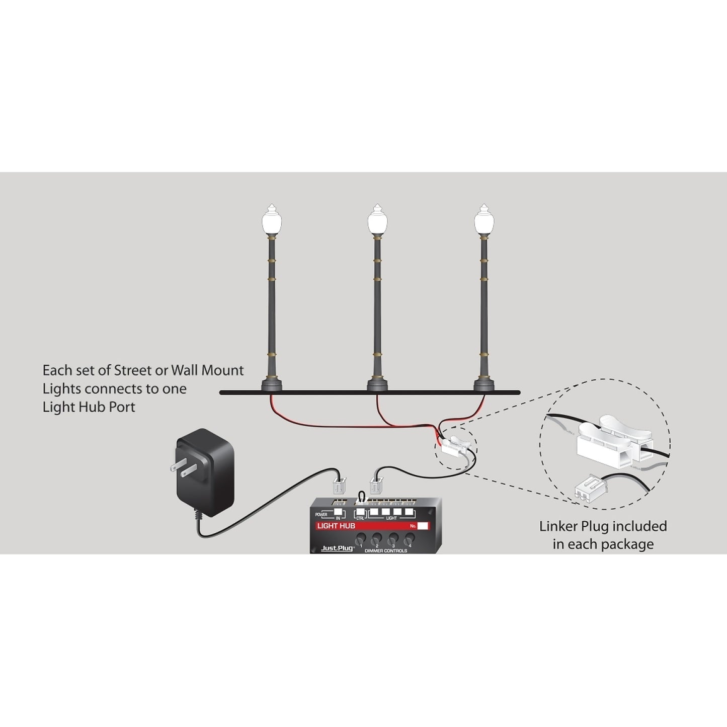 Woodland Scenics - Arched Cast Iron Street Lights OO/HO Scale - Model Railway Accessory