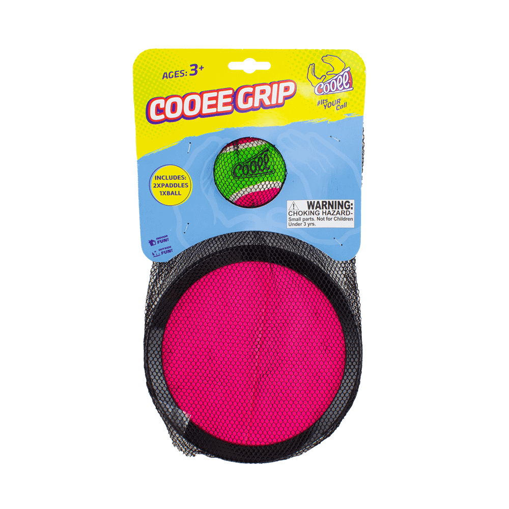 Cooee - Cooee Grip Includes 2x Paddles 1x Ball