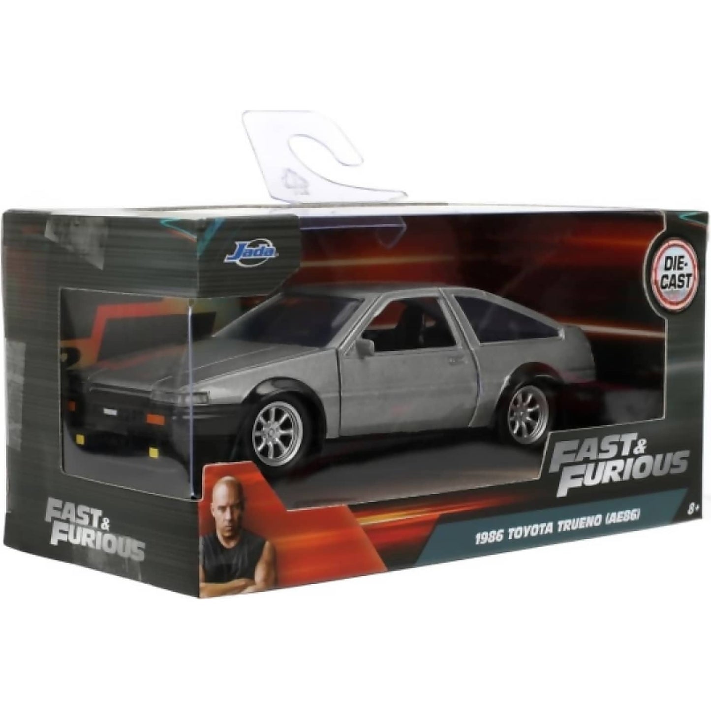 Jada Toys - Fast & Furious - 1986 Toyota Trueno (AE86) 1:32 Scale Diecast Vehicle