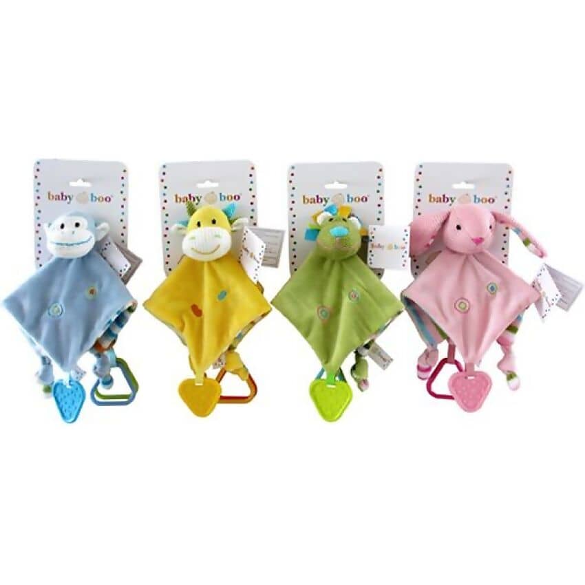 Cotton Candy - Baby Boo Knit/Plush Zoo Comforter Assorted (1 Unit Only Will Be Selected At Random)