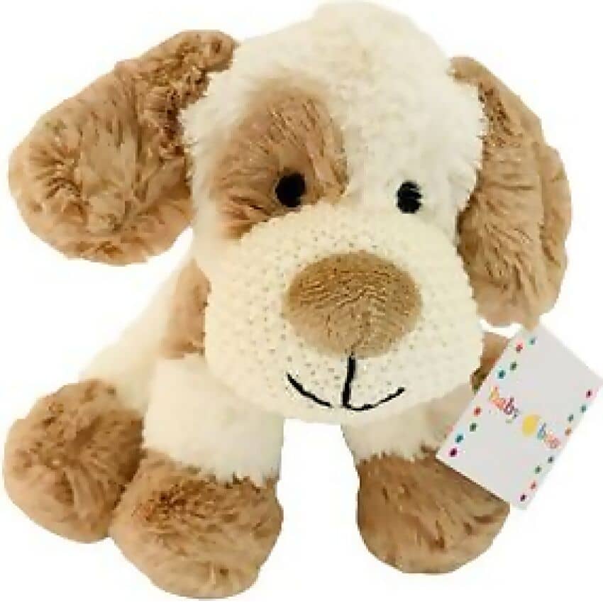 Cotton Candy - Baby Boo Brown Spot Dog 22cm Plush