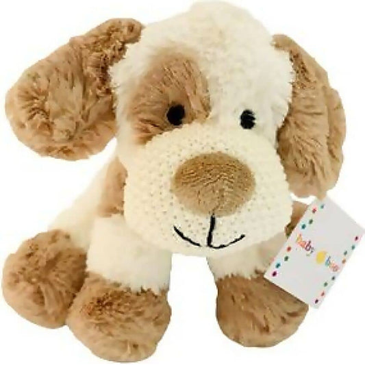 Cotton Candy - Baby Boo Brown Spot Dog 22cm Plush