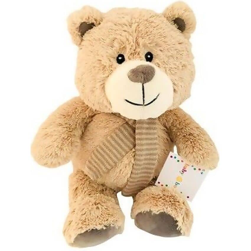 Cotton Candy - Baby Boo Brown Fluffy Bear 35cm Plush