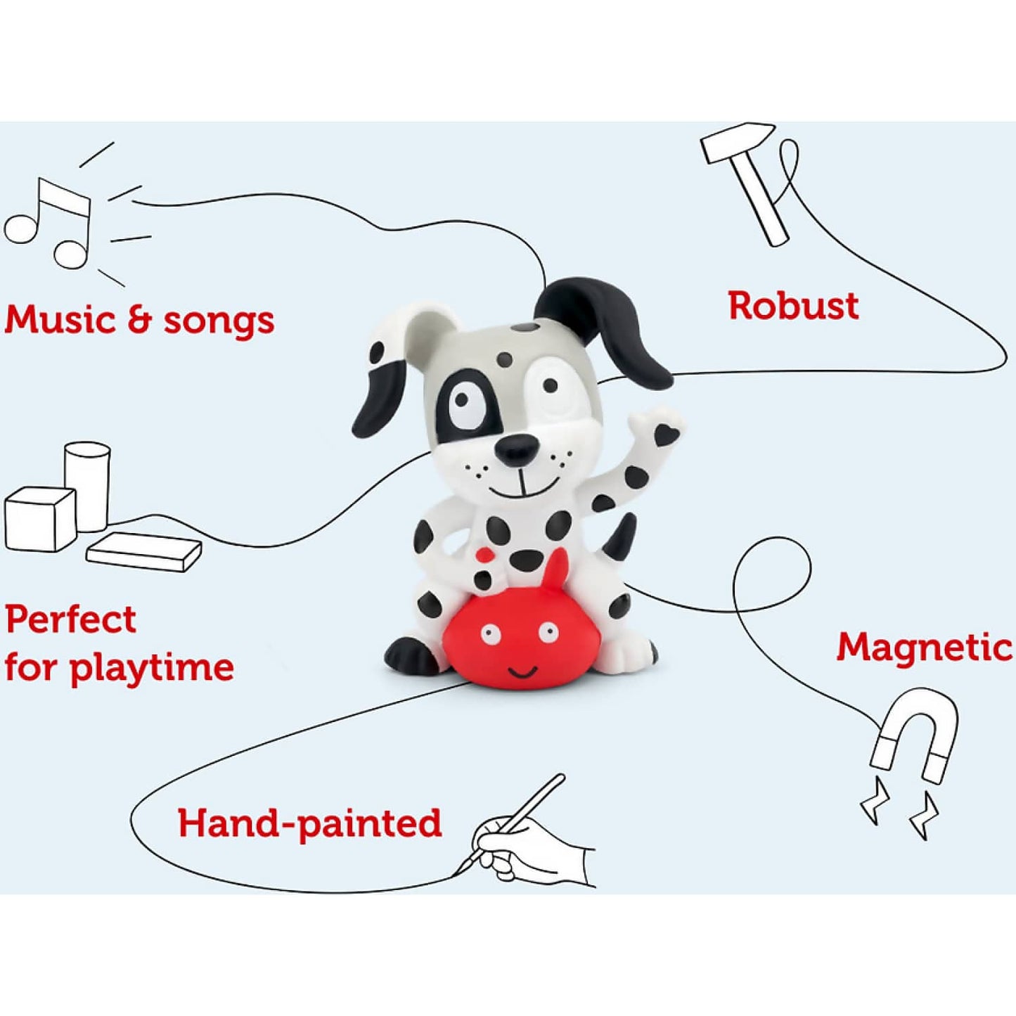 Tonies - Favourite Children's Songs: Playtime and Action Songs 2 : Tonie Audio Character (Toniebox Not Included)