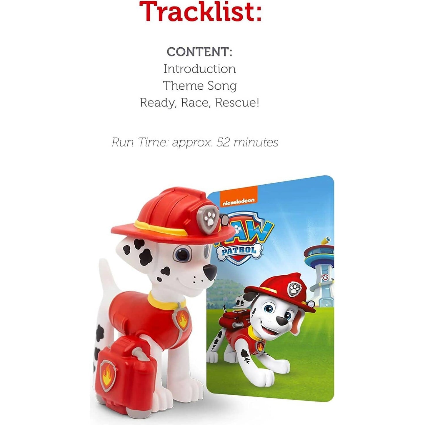 Tonies - Paw Patrol Jungle Pups Marshall : Tonie Audio Character (Toniebox Not Included)