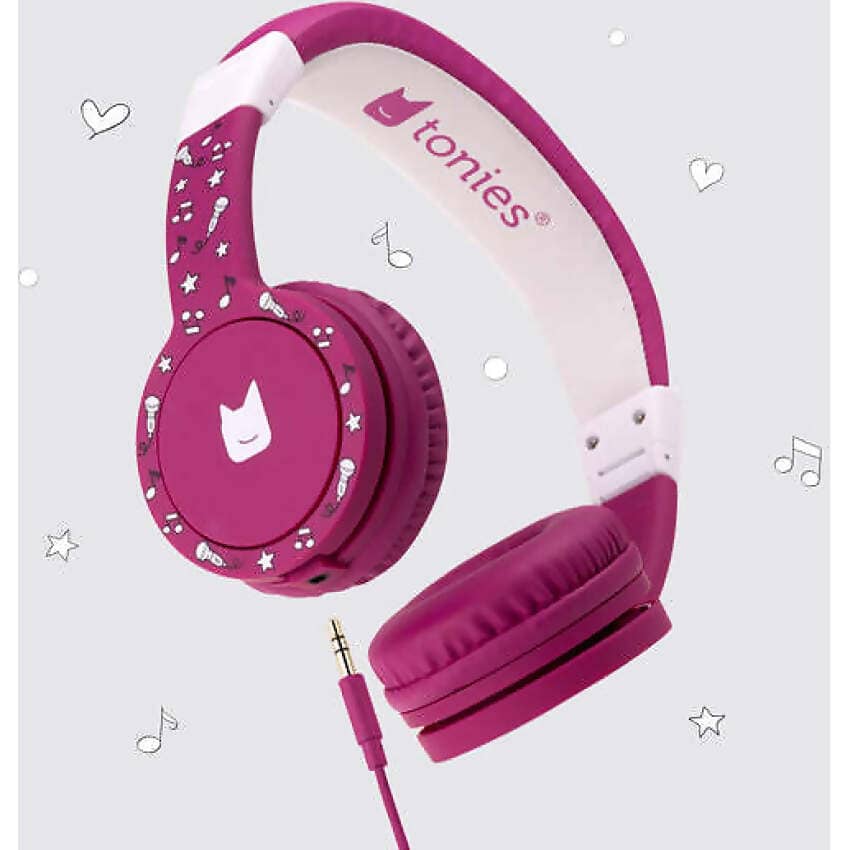 Tonies - Purple Foldable Headphones For Kids (Toniebox Not Included)