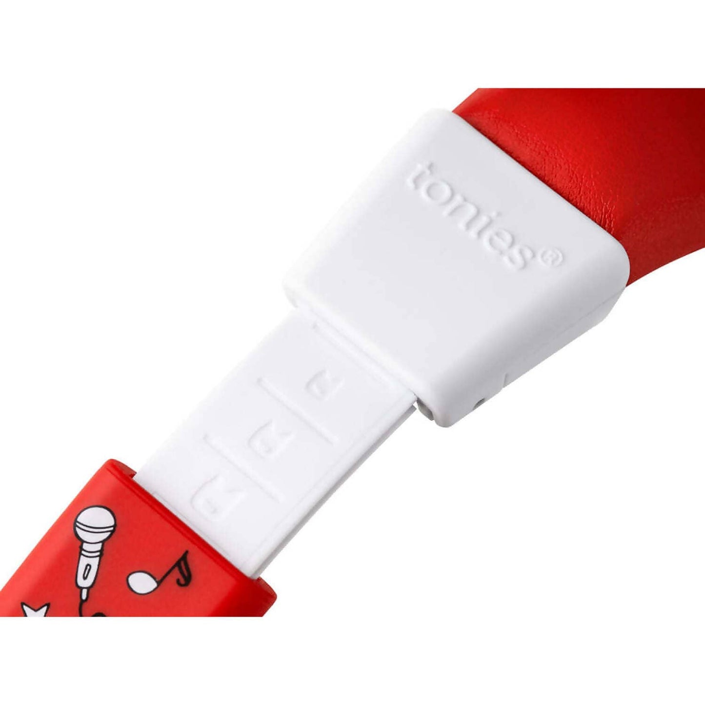 Tonies - Foldable Headphones Red Colour For Kids (Toniebox Not Included)