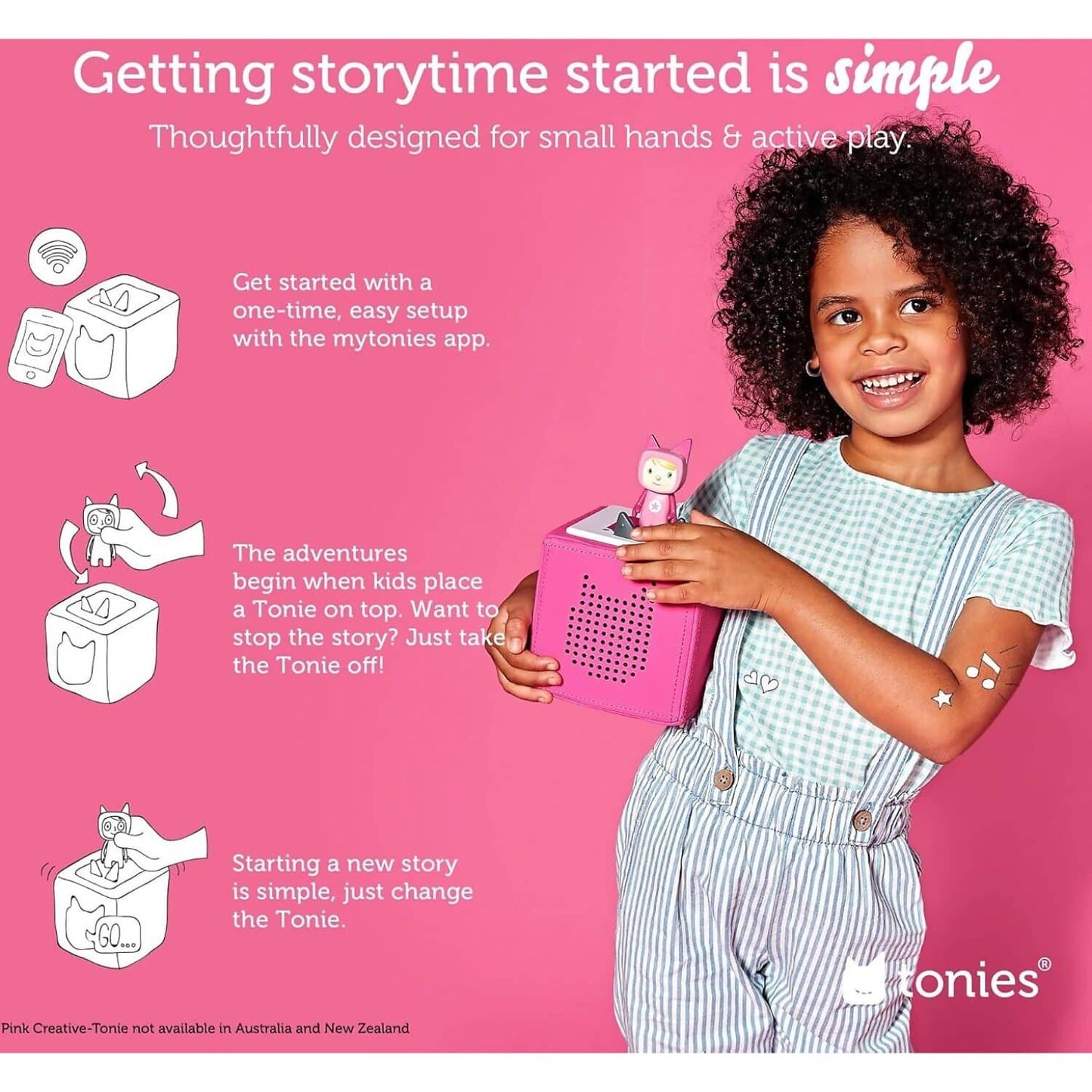 Tonies - Toniebox Playtime Puppy Starter Set - Pink Colour