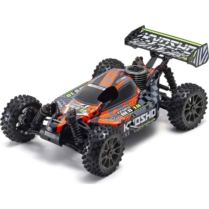 Kyosho - 1/8 GP 4WD RS INFERNO NEO 3.0 RED T5 - Remote Control Racing Buggy