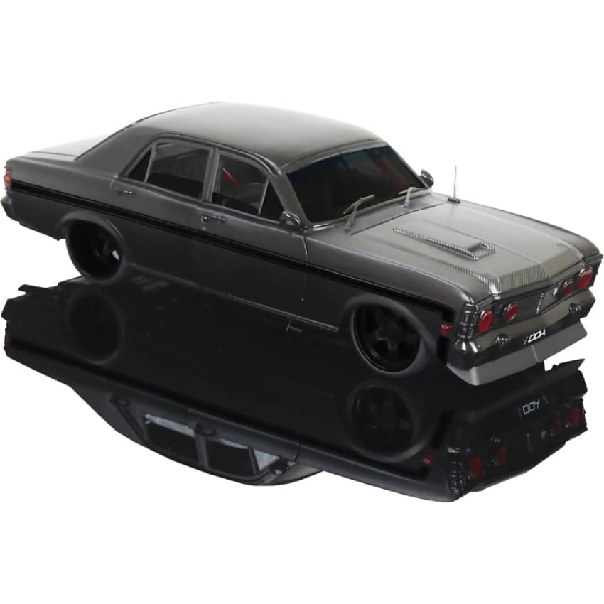 DDA Collectibles 1:24 Scale - 1969 Custom Ford XW Inferno Black - Diecast Model