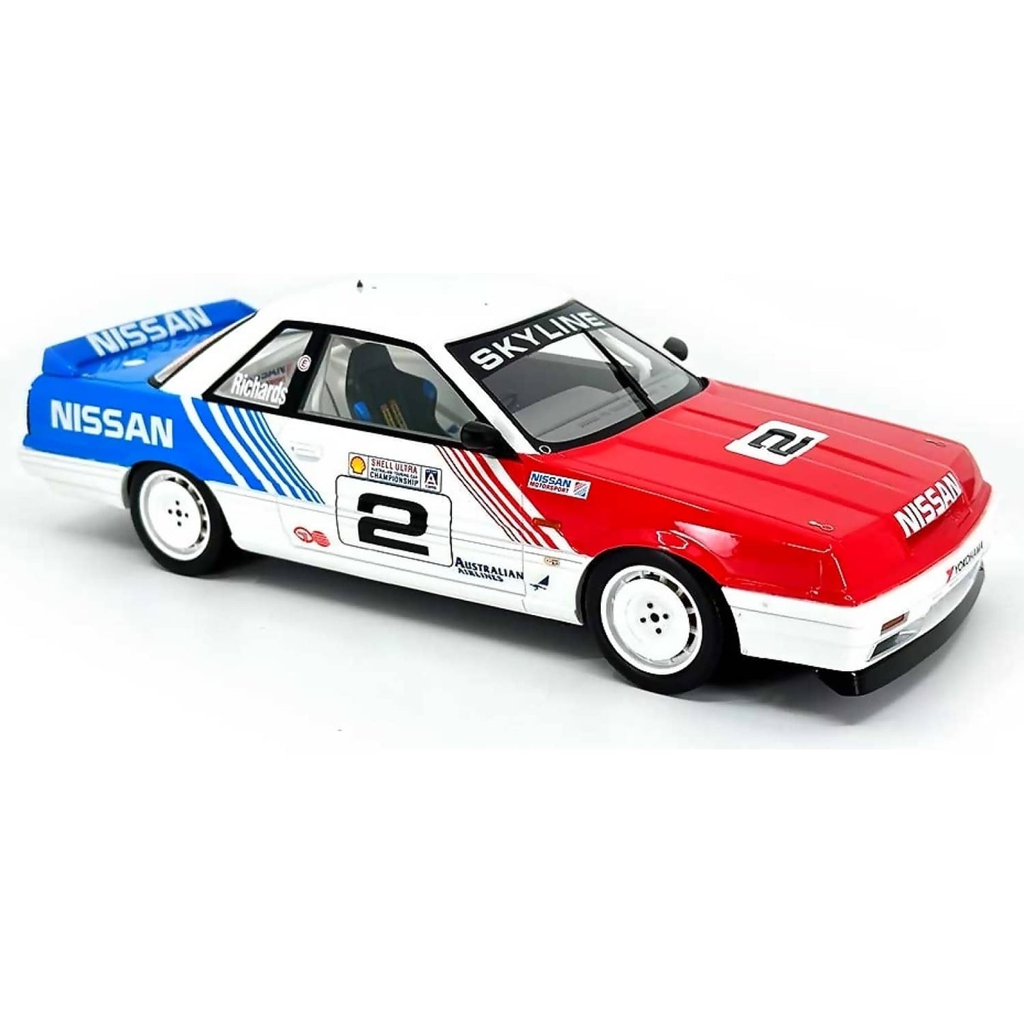 DDA Collectibles 1:18 Jim Richards #2 HR-31 Nissan Skyline - Limited Edition Diecast Model