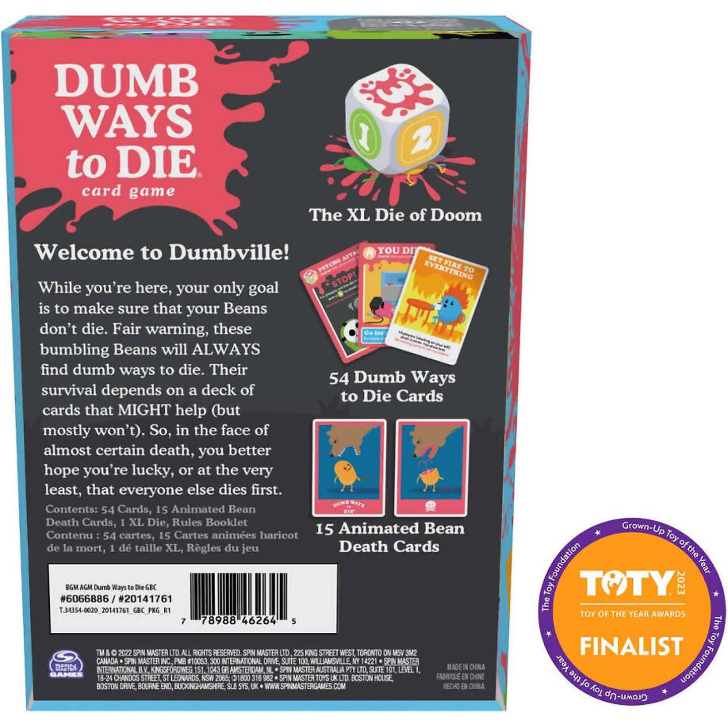 Spin Master Games - Dumb Ways To Die Card Game