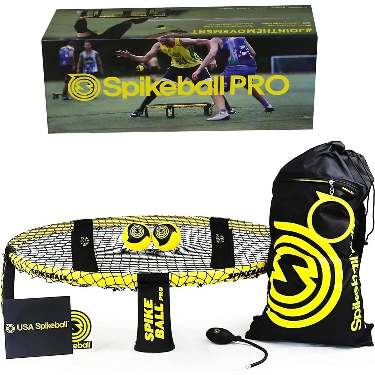 Spikeball - Spikeball PRO Kit - Beach Game Backyard Game Indoor & Outdoor Sport