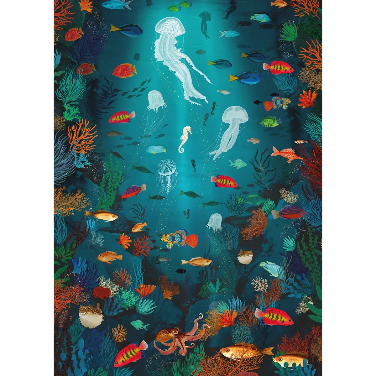 Gibsons - The Art File: Underwater World - Jigsaw Puzzle 1000pc