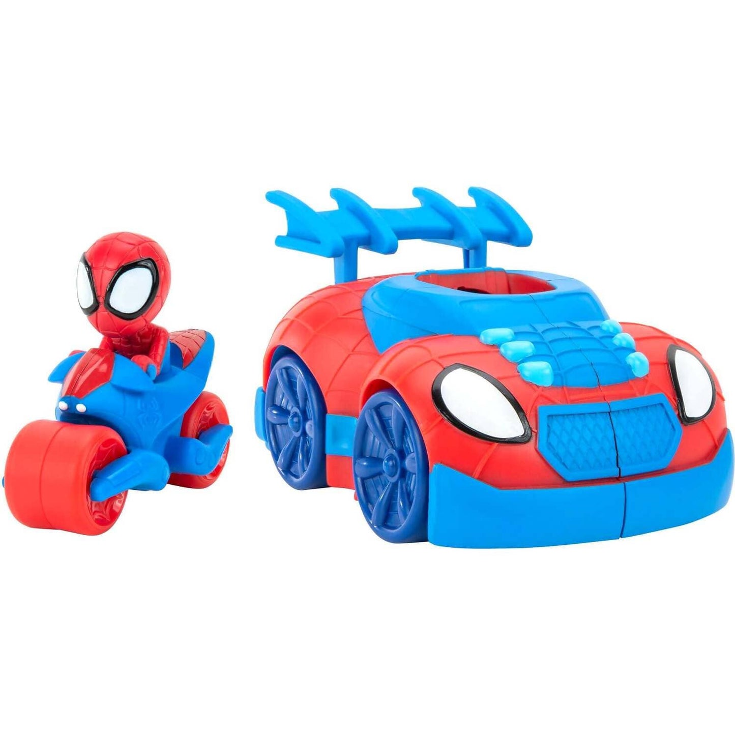 Marvel - Spidey And His Amazing Friends Web Strike 2-n-1 Vehicle
