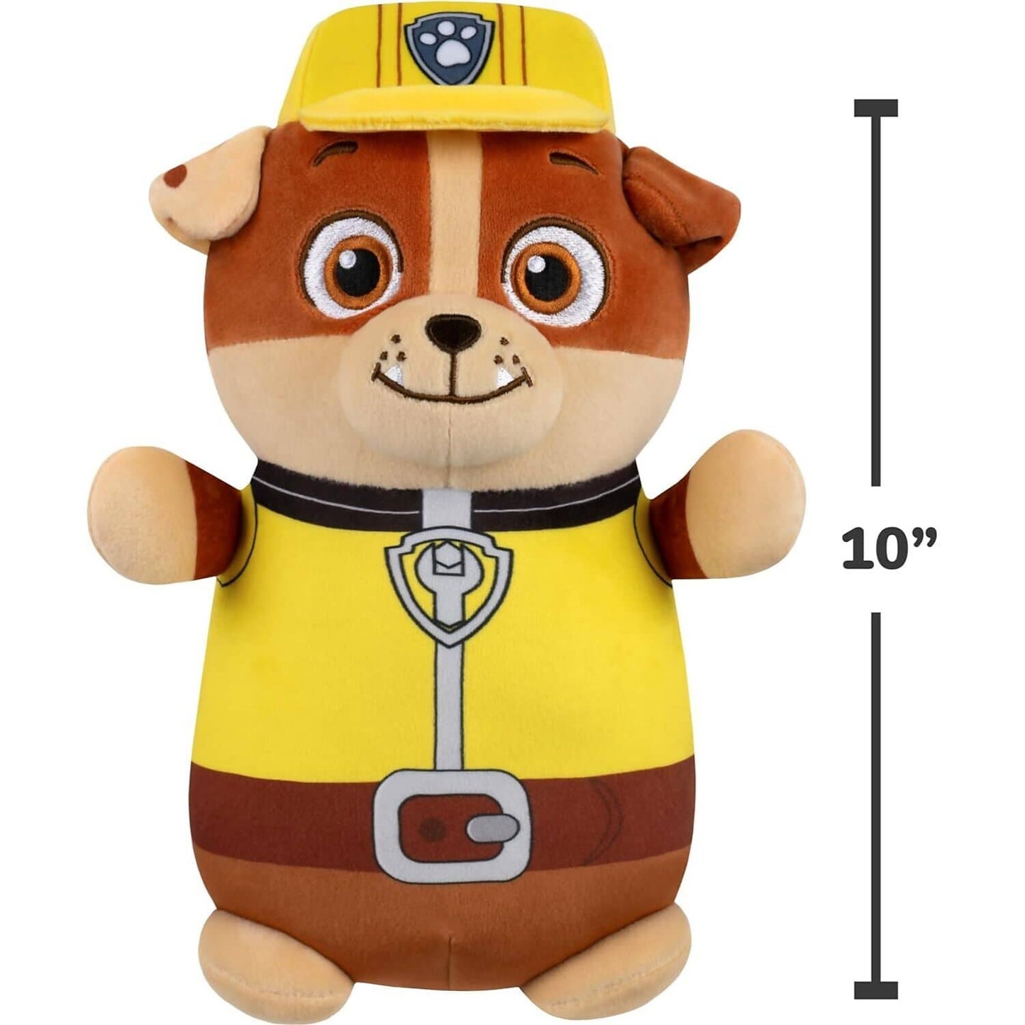 Squishmallows - HugMees Paw Patrol Rubble 10-inch Plush