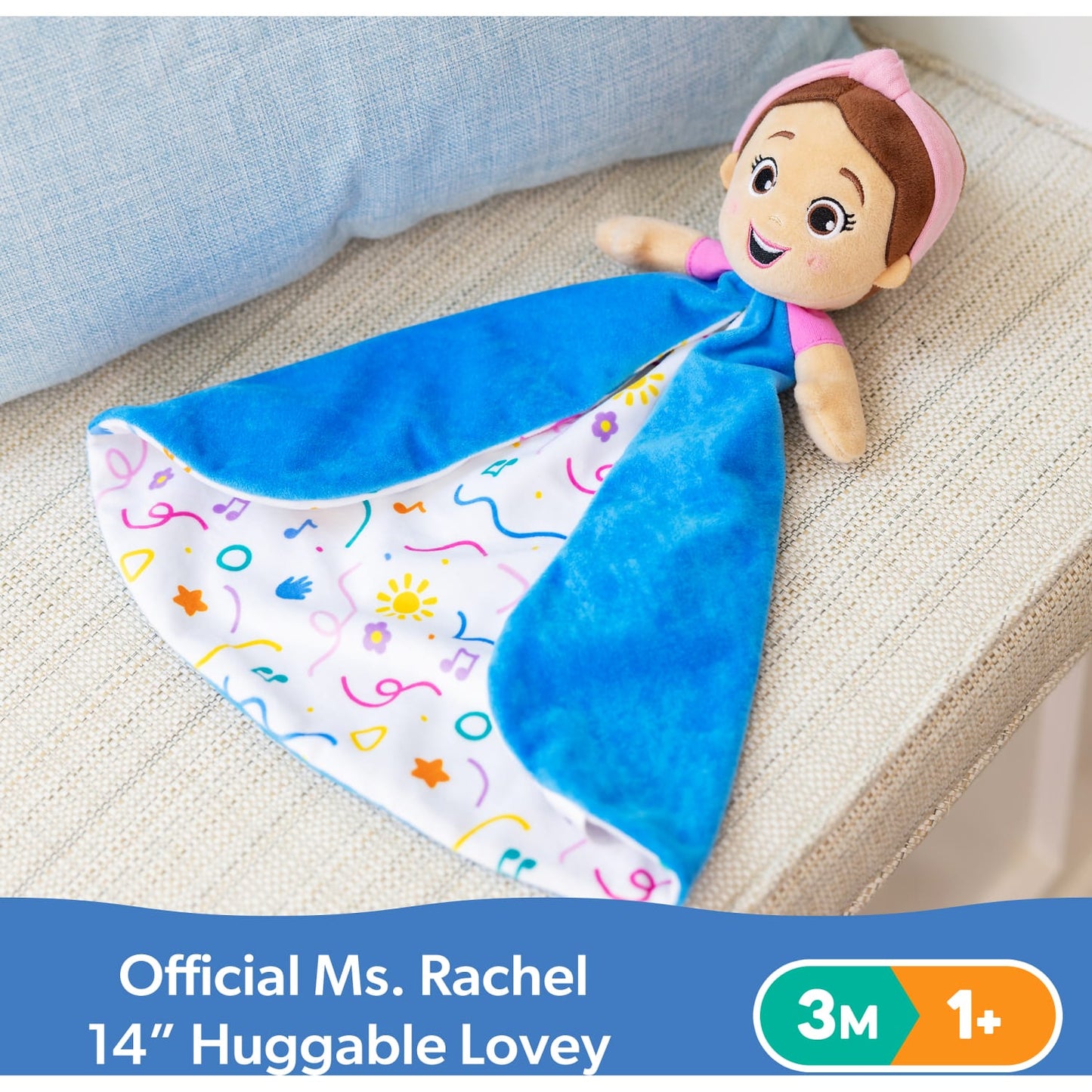 Ms. Rachel - Huggable Lovey Security Blanket