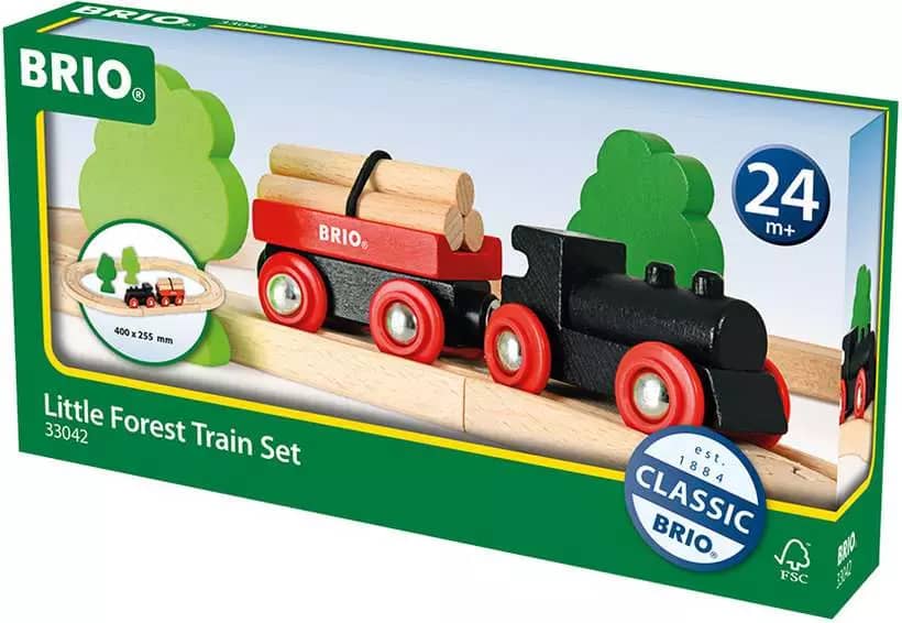 Brio Classic - Wooden Little Forest Train Set 18pce