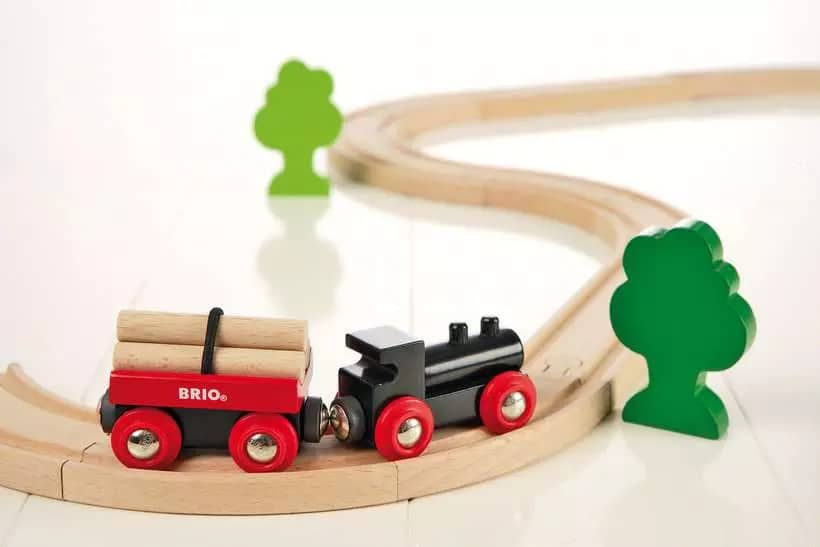 Brio Classic - Wooden Little Forest Train Set 18pce