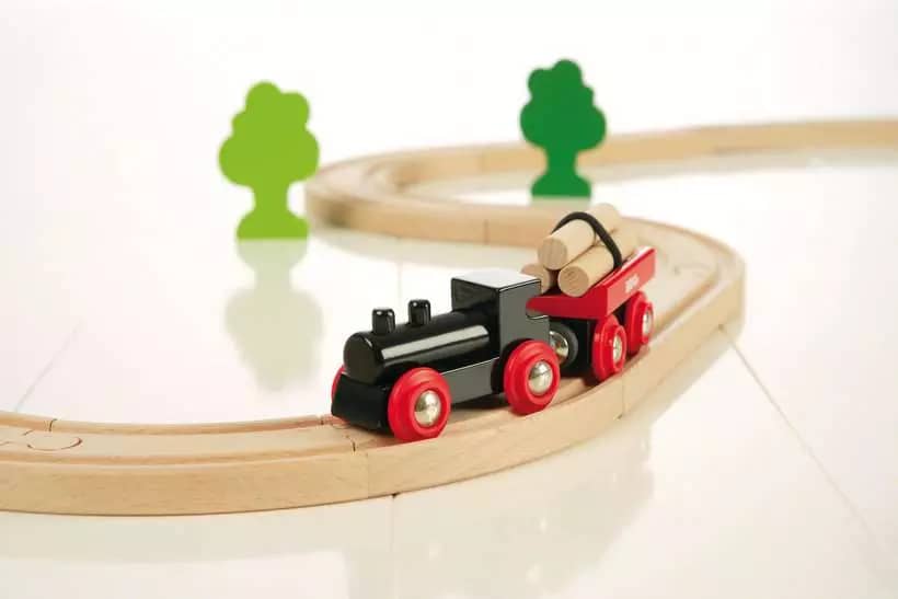 Brio Classic - Wooden Little Forest Train Set 18pce