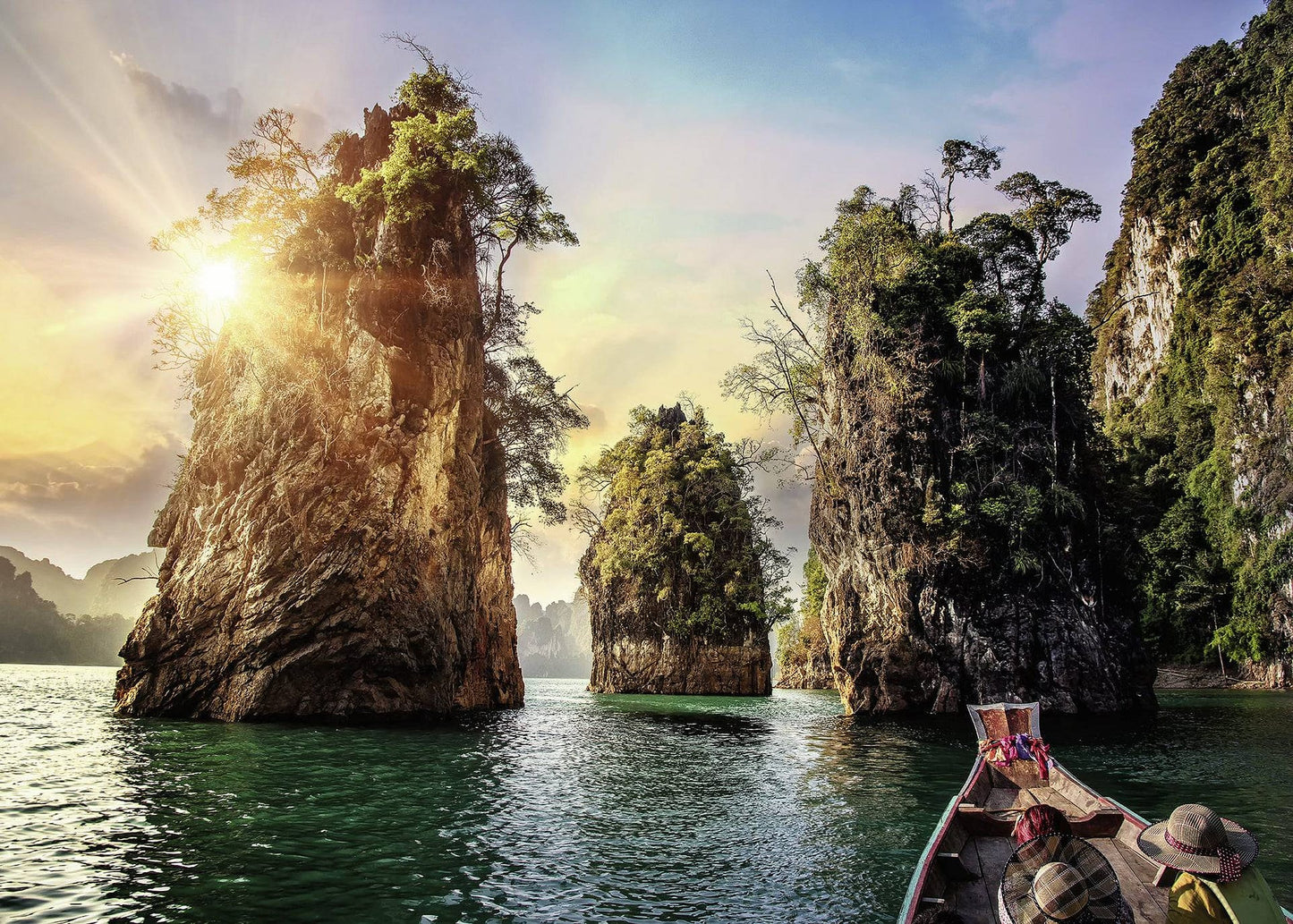 Ravensburger - The Rocks In Cheow Thailand Jigsaw Puzzle 1000pc