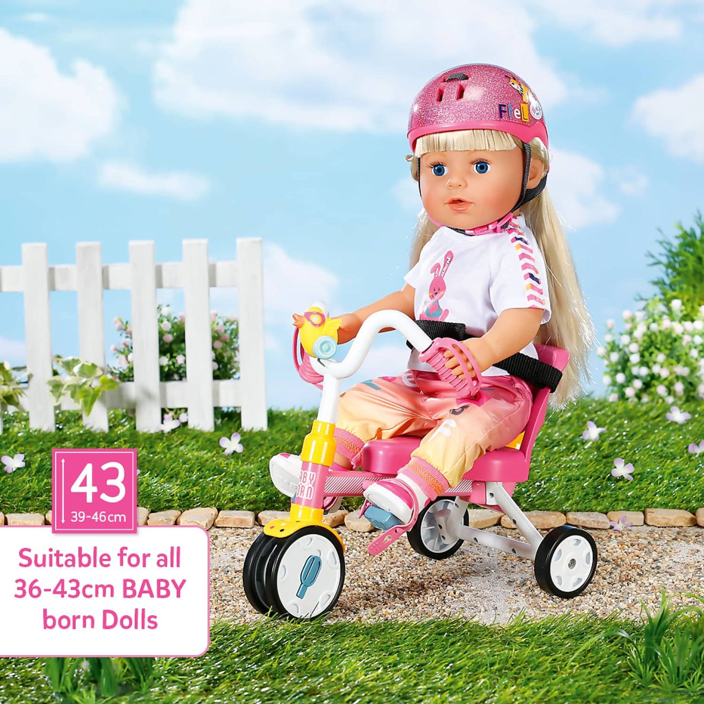 BABY born - Baby Doll Trike (doll not Included)