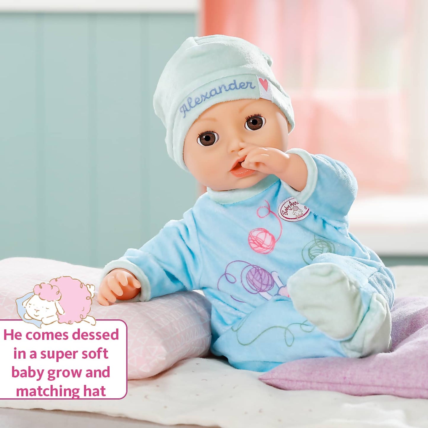 Baby Annabell - Active Alexander Interactive Doll 43cm