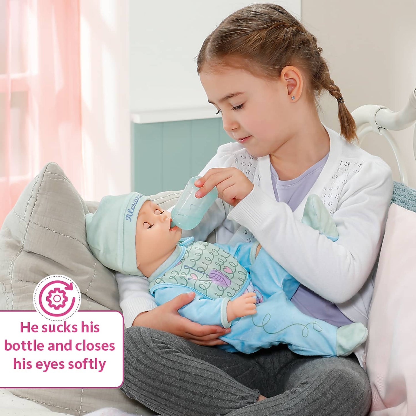 Baby Annabell - Active Alexander Interactive Doll 43cm