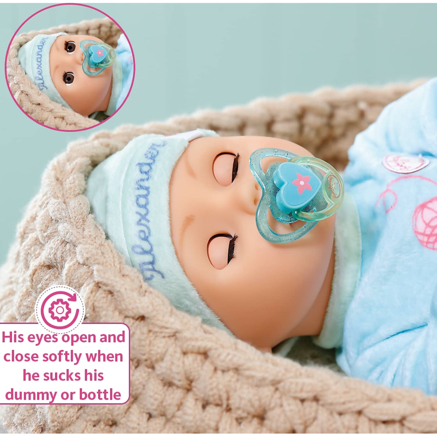 Baby Annabell - Active Alexander Interactive Doll 43cm