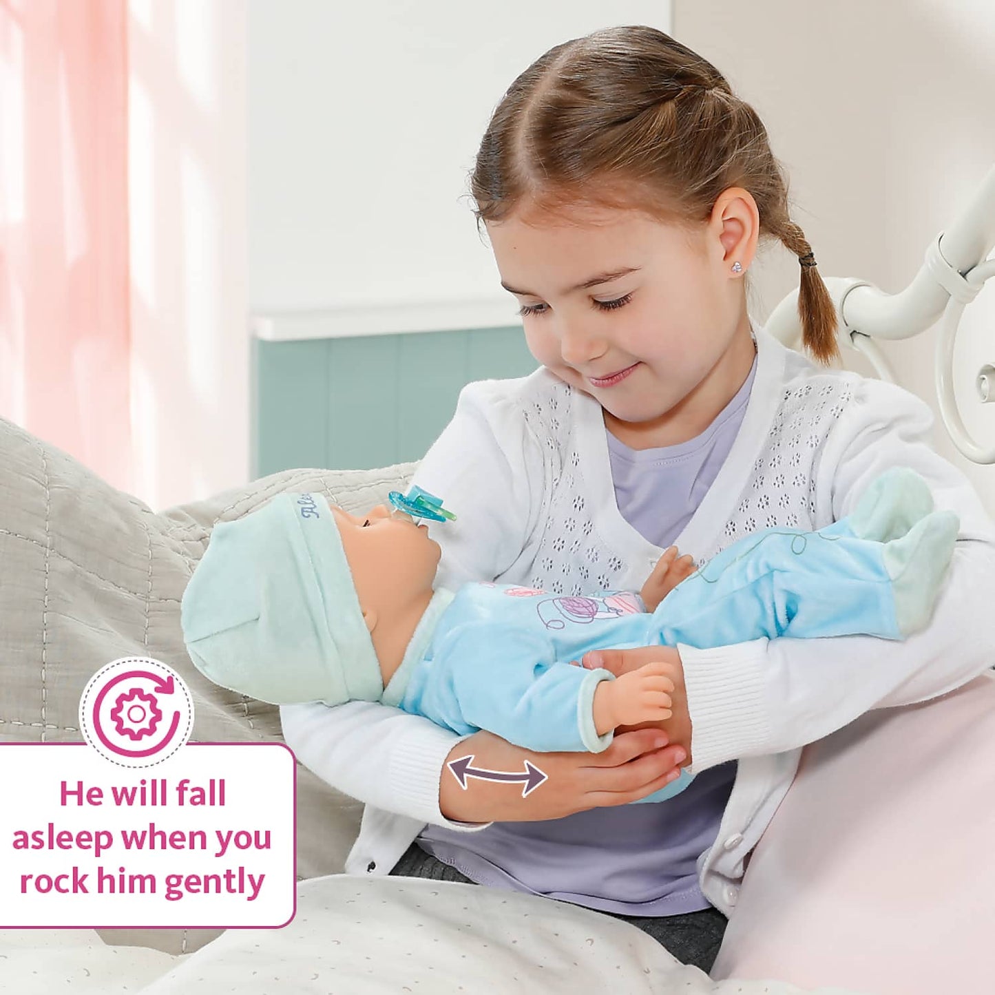 Baby Annabell - Active Alexander Interactive Doll 43cm