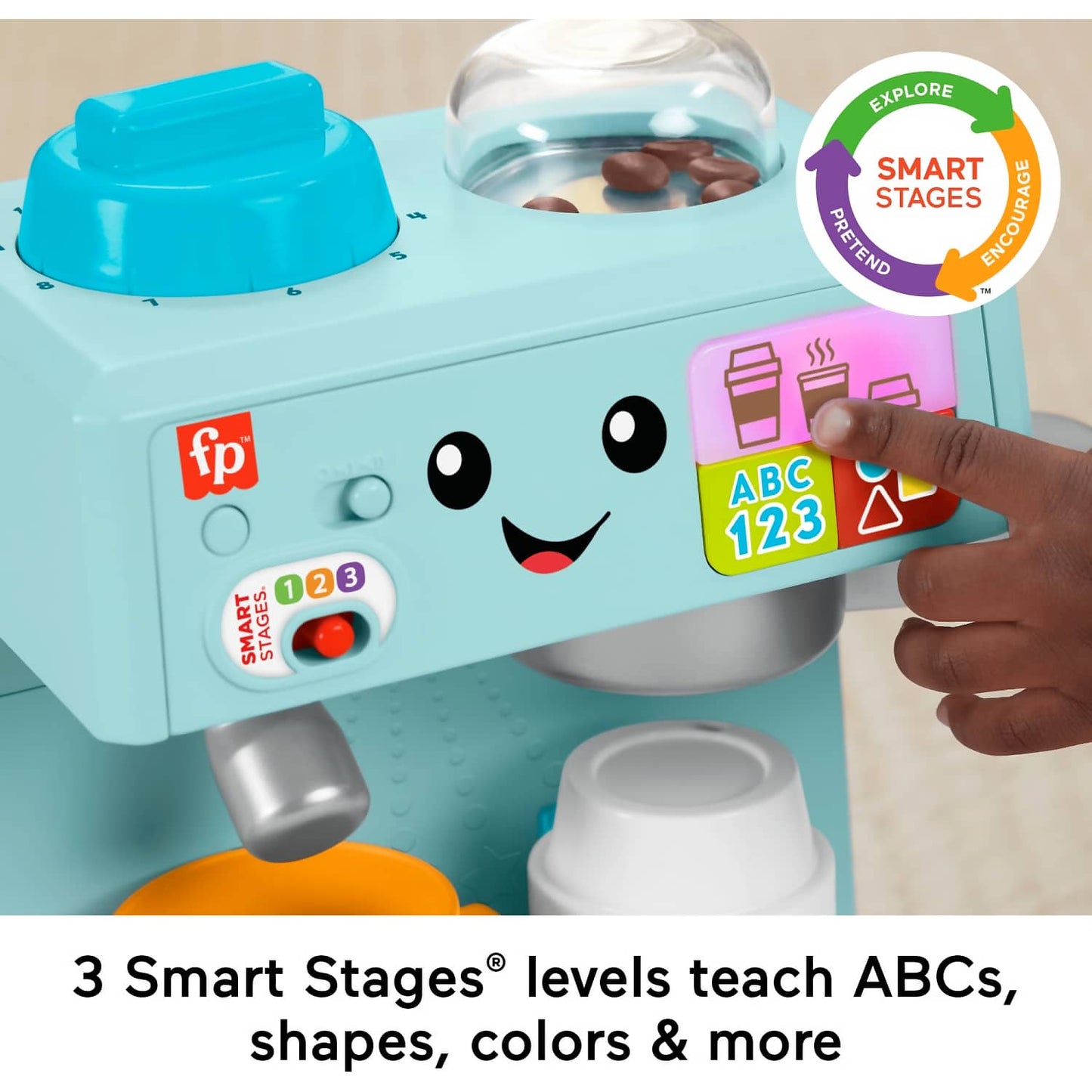 Fisher-Price - Laugh & Learn Learn & Serve Coffee Cafe - Mattel